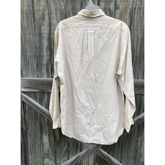 VAN HEUSEN BUTTON DOWN SHIRT MENS SIZE LARGE - Picture 2 of 7